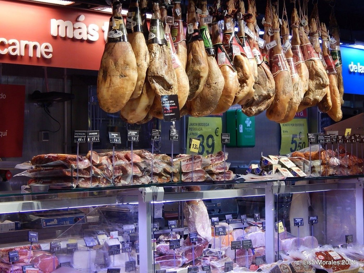 Eine Fleischtheke in Spanien. (Bild Pixabay)