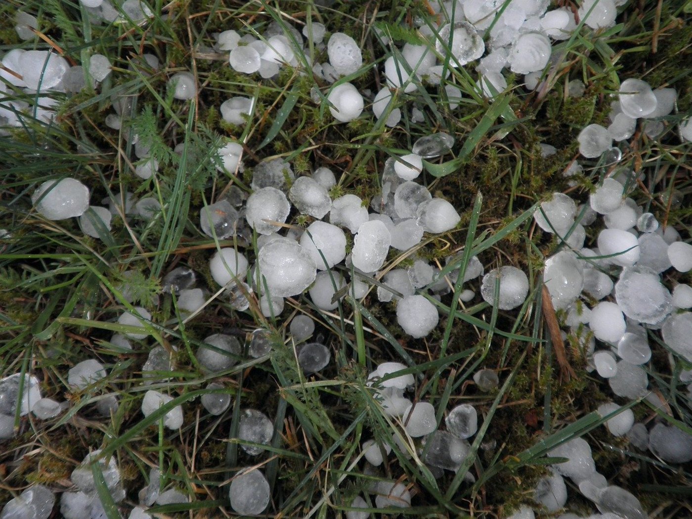 In Bern und Luzern wurden Hagelkörner mit bis zu 5cm Durchmesser gemeldet. (Symbolbild Pixaby)