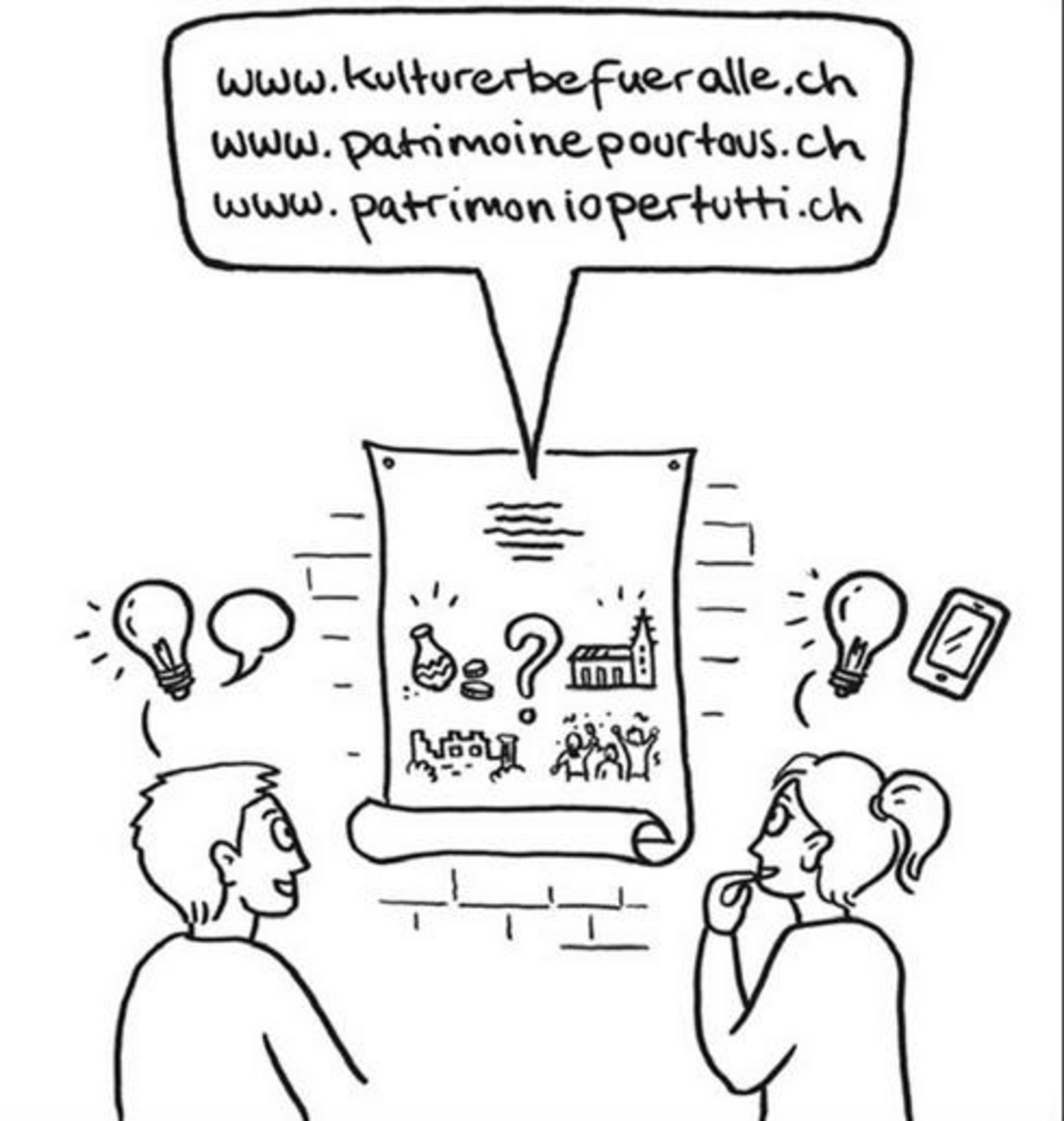 Lebendiges Kulturerbe: Auf der Website www.kulturerbefueralle.ch kann jeder seine Ideen publizieren. (Bild zVg)
