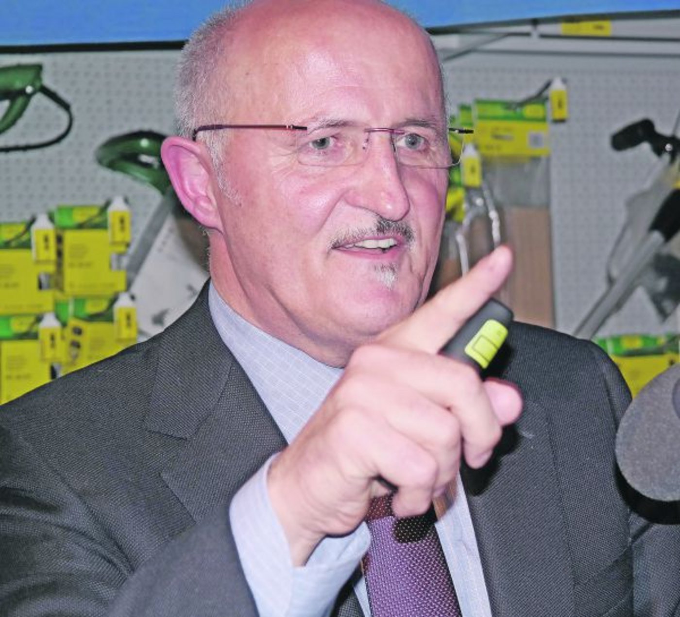 Viktor Amrhyn leitete 35 Jahre als Geschäftsführer die Landi Sursee. Als erfolgreicher Unternehmer weiss er zu motivieren und zu begeistern. (Archivbild BauZ)