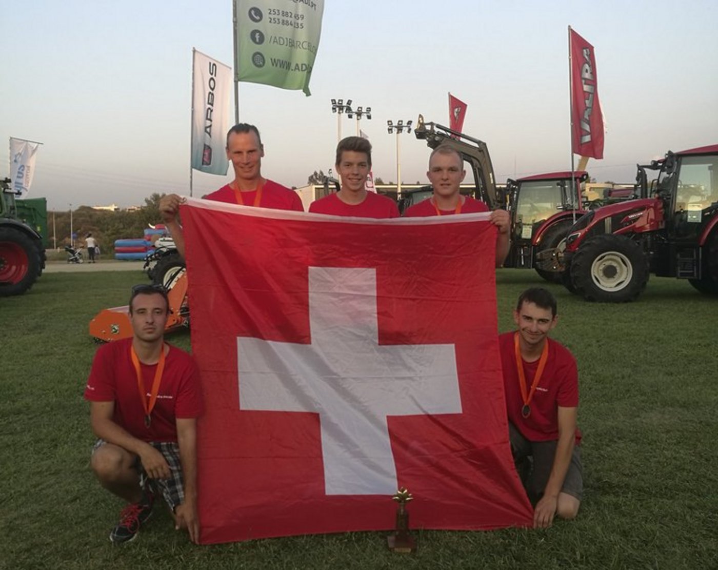 Bronze für das Schweizer Team. (Bild Europea-Switzerland)