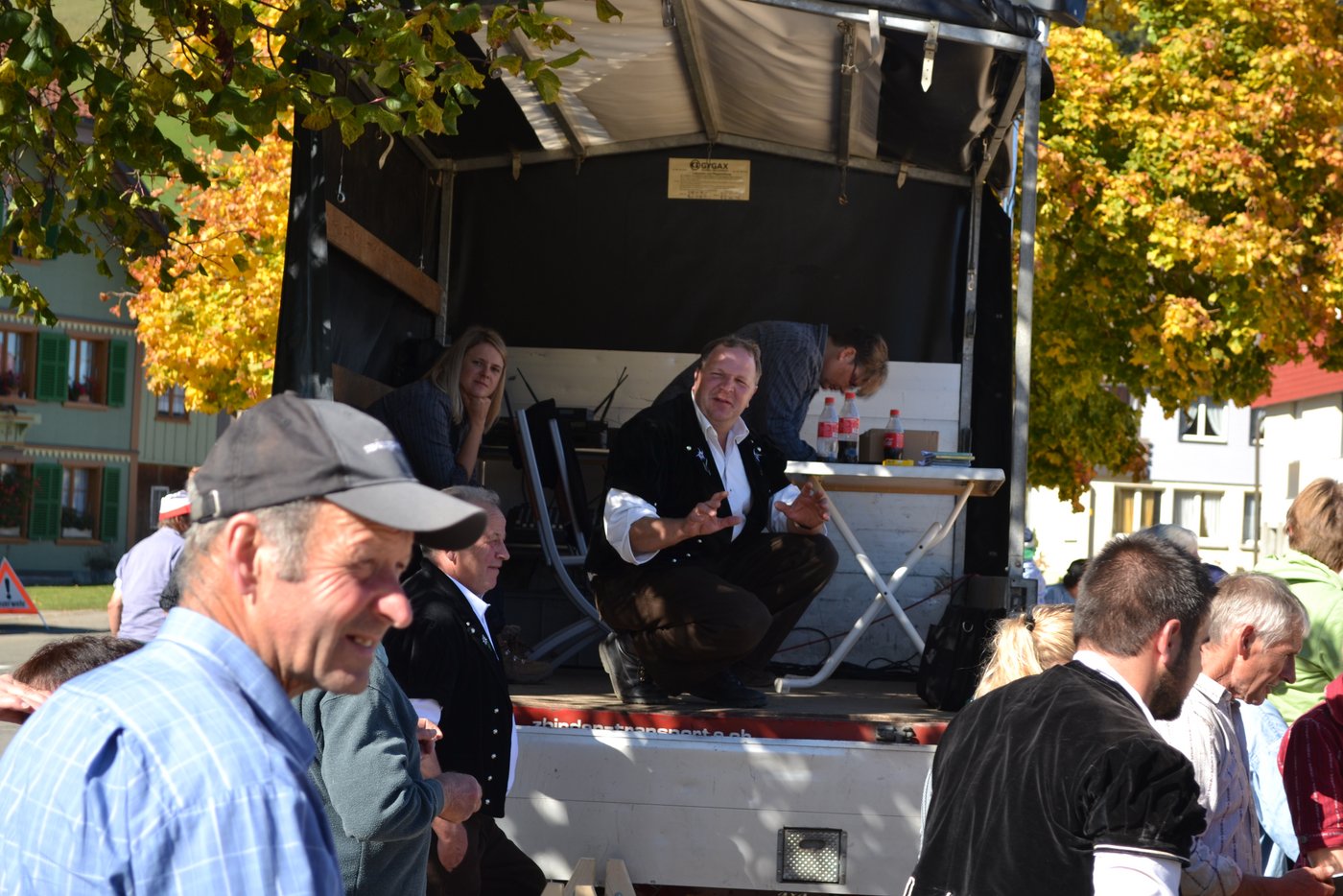Der Speaker Stefan Schumacher im Gespräch. 