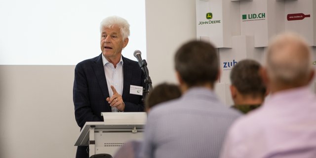 Benedikt Weibel, ehemaliger CEO der SBB, war einer der prominenten Referenten. (zVg)