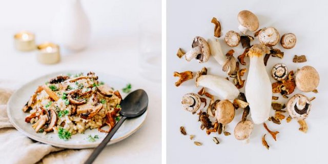Rezeptidee: Risotto mit Pilzen (Bild Kathrin Toldo)
