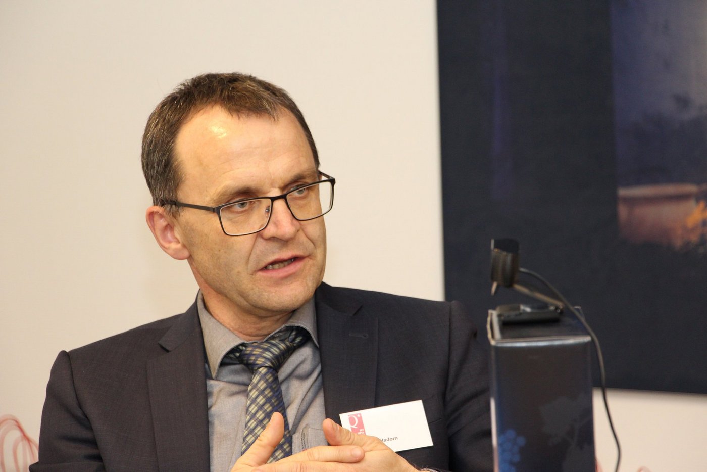 SFF-Direktor Ruedi Hadorn betonte, dass ein Abbau von Handelshemmnissen im Interesse der exportorientierten Schweiz sei. (Bild Hans Rüssli)