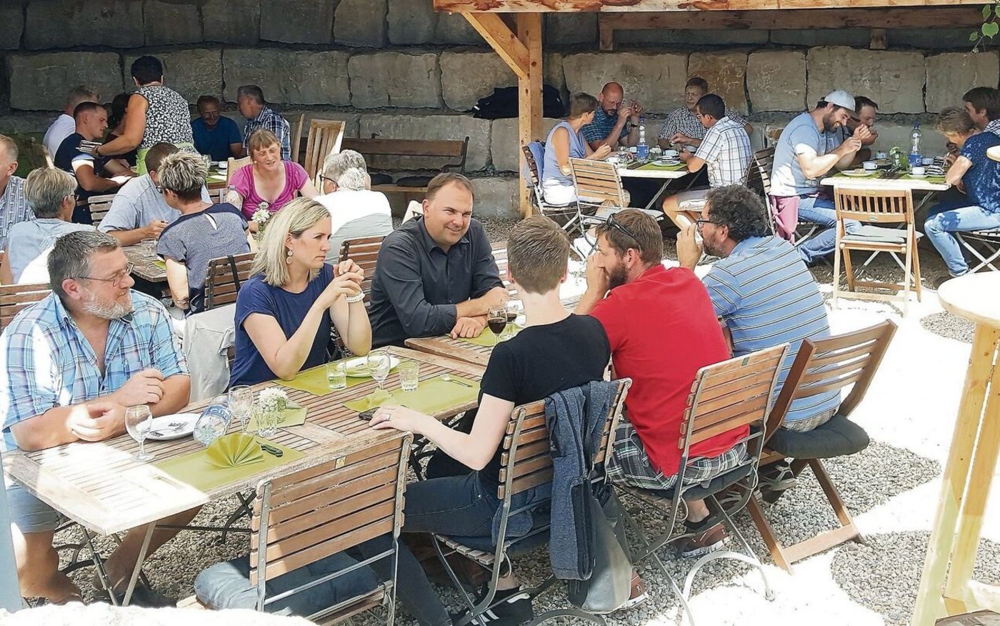 Neben der Sitzung war auch das gemütliche Beisammensein, wie gewohnt, Bestandteil des Ausfluges.
