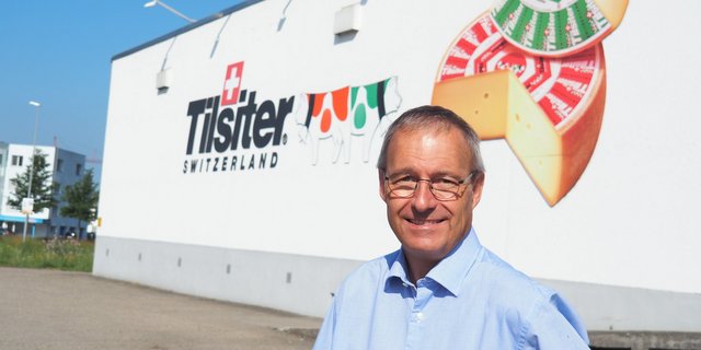 «Wir betreiben das Marketing für den Tilsiter. Wir definieren die Qualitäten und setzen diese auch durch», sagt Peter Rüegg, Geschäftsführer der Sortenorganisation Tilsiter. (Bild chw)