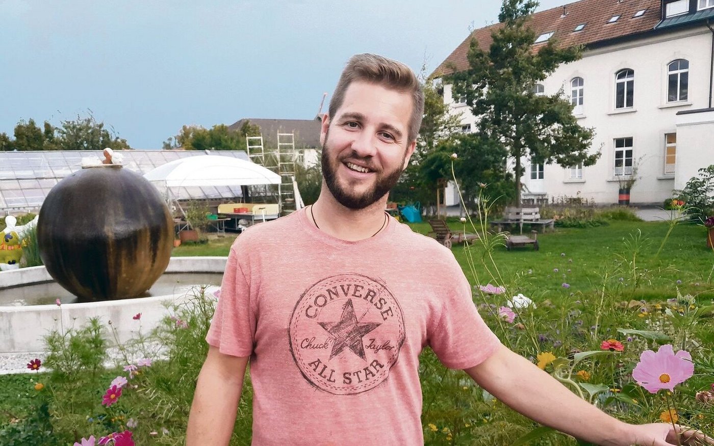 Dominic Scheuring ist stellvertretender Leiter des Ateliers naturgestützte Therapie. «Bei uns steht die Genesung und nicht die Leistung im Vordergrund», sagt er. 
