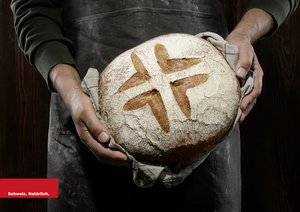 Aus Schweizer Rohstoffen und hier hergestellt: Für Schweizer Brot gibt es jetzt eine Marke Die Rohstoffe für Brot unter der Marke Schweizer Brot müssen mindestens Suisse-Garantie-Qualität haben. (Bild VSB)