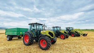Mit den Modellen Elios 200, Elios 300 und Axos 200 präsentiert Claas gleich drei neue Kompakttraktoren, die  für Schweizer Landwirtschaftsbetriebe interessant sind.