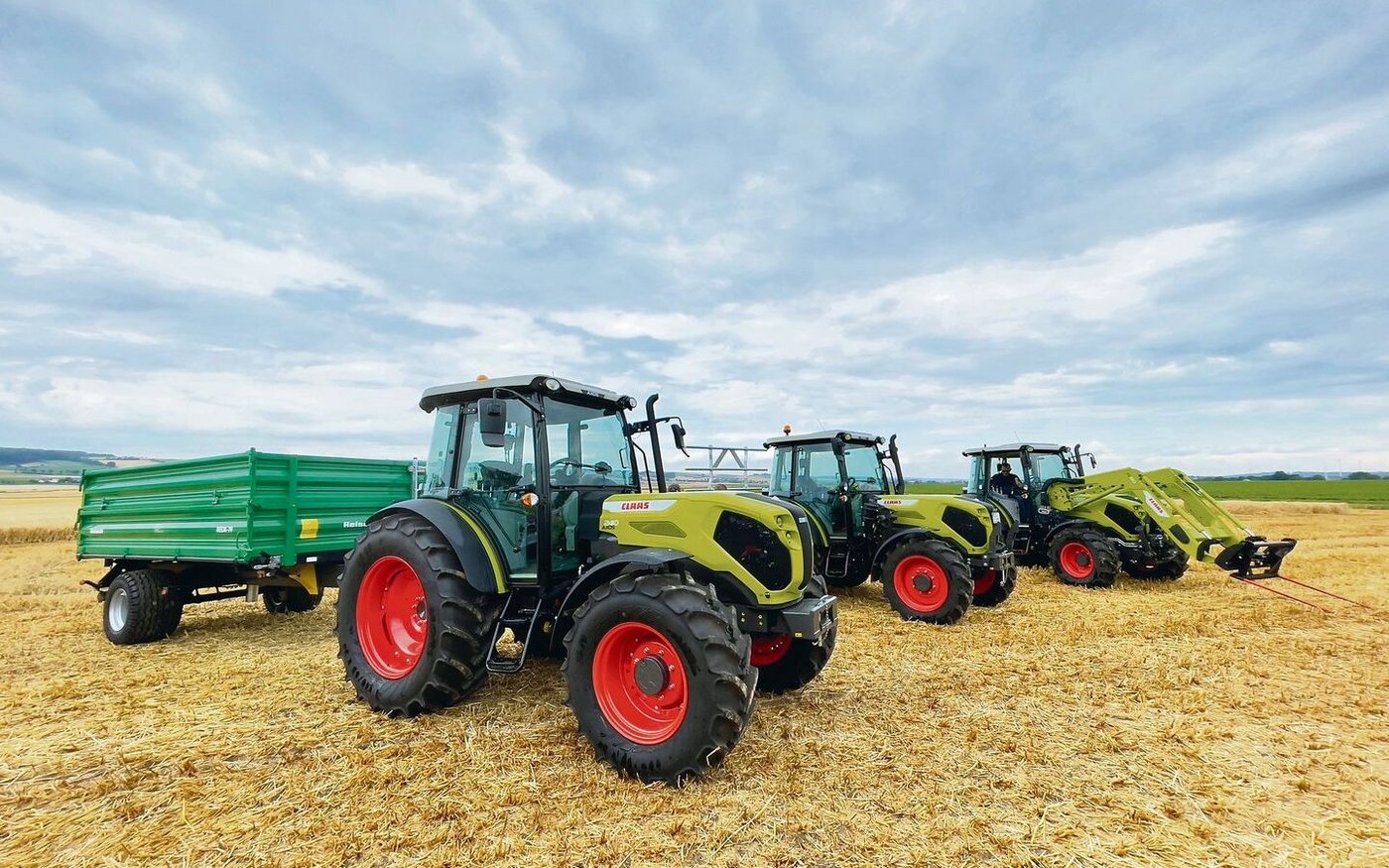 Mit den Modellen Elios 200, Elios 300 und Axos 200 präsentiert Claas gleich drei neue Kompakttraktoren, die  für Schweizer Landwirtschaftsbetriebe interessant sind.