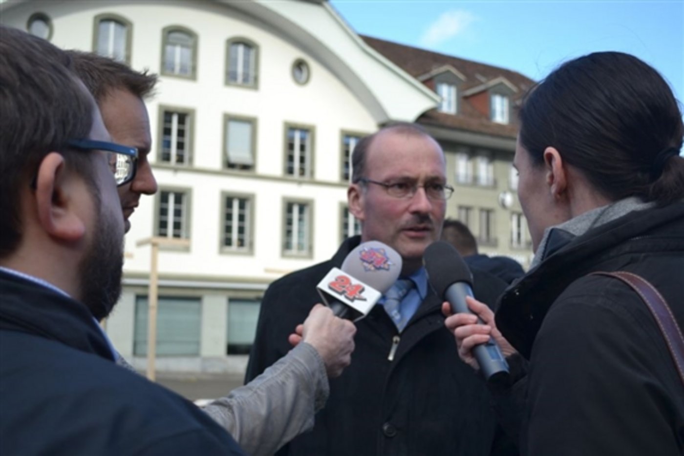 Hat zurzeit keine Freude an den Medien: Markus Ritter. (Bild BauZ)