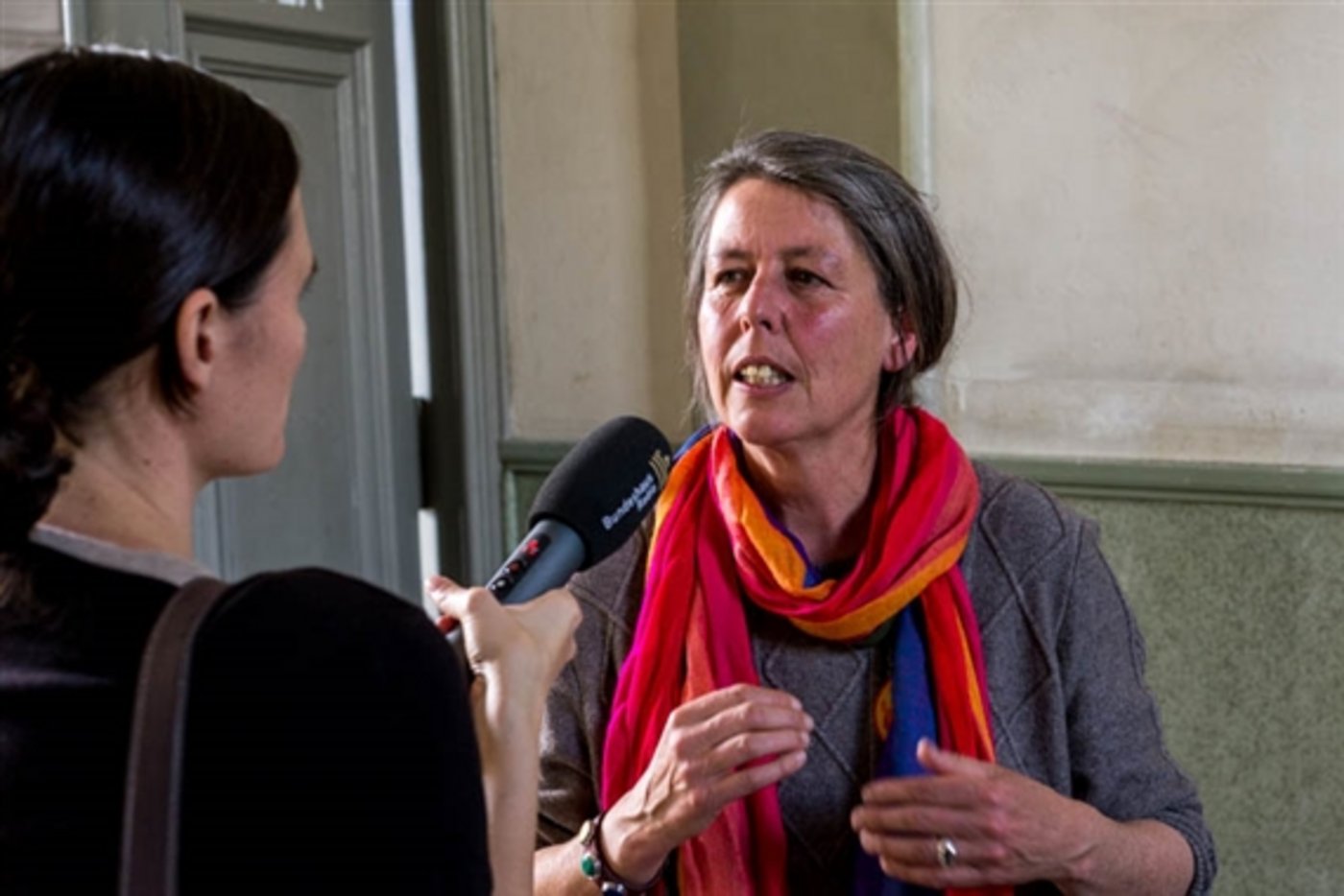  Ulrike Minkner von der Uniterre war am Sonntag enttäuscht über das Abstimmungsergebnis. Aufgeben will sie deshalb aber nicht. (Bild hja)