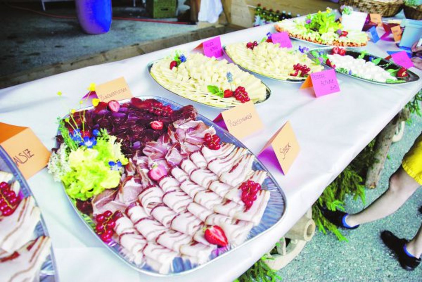 Gluschtiges Brunch Buffet. (Bild zVg)