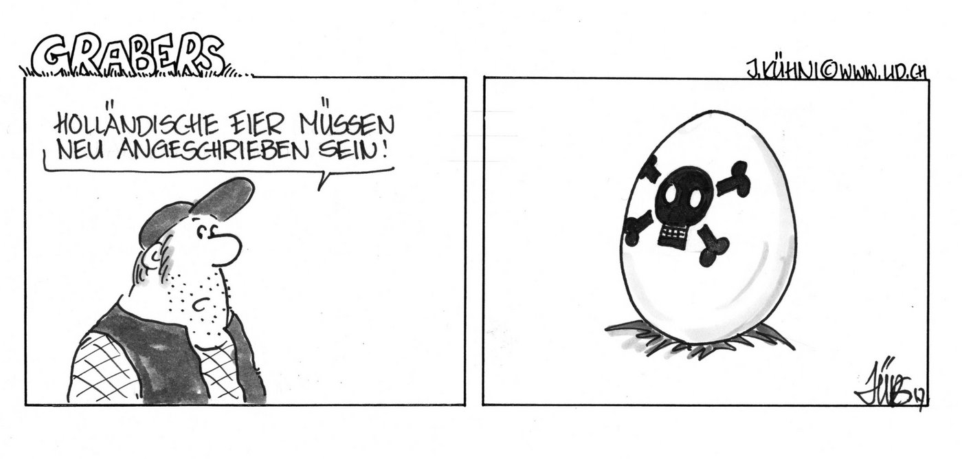 Der Fipronil-Skandal erhält gehörig Aufmerksamkeit. (Jürg Kühni/lid)