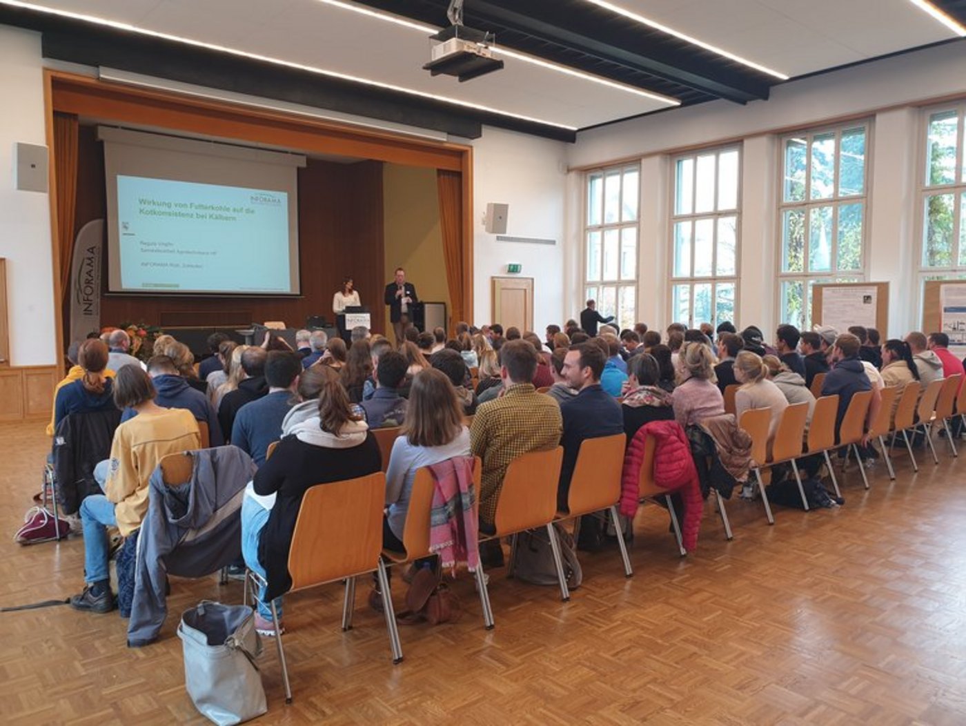Lockte viele Interessierte an: Netzwerk-Nutztier-Tagung. (Bild lid/ji)