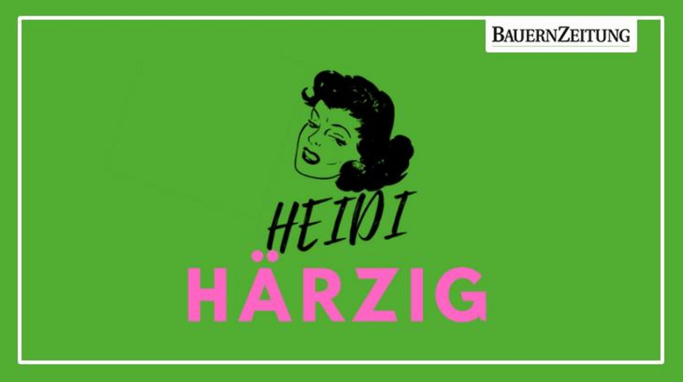 Heidi Härzig hat ein Herz für ledige TV-Bauern und kommentiert die Sendungen von «Bauer,  ledig, sucht...». (Bild BauZ)