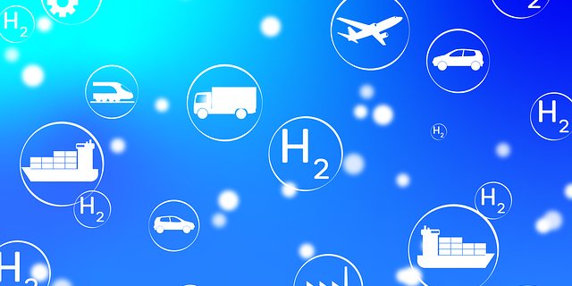 Für Flugzeuge könnte Wasserstoff (H2) Potenzial haben, für Autos weniger. (Bild Pixabay/akitada31)