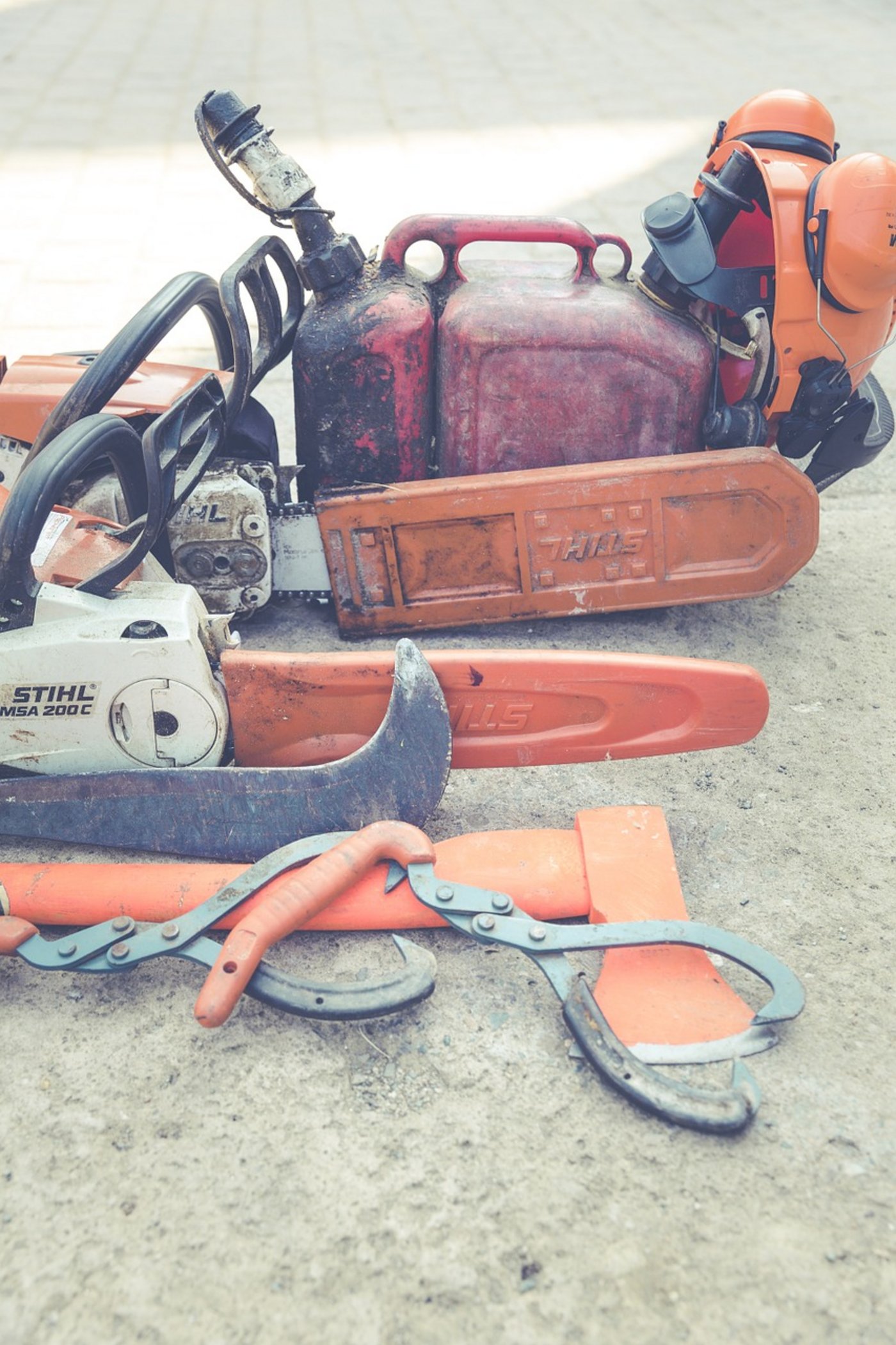 Der Unfall passierte beim Baumfällen. (Symbolbild Pixabay)