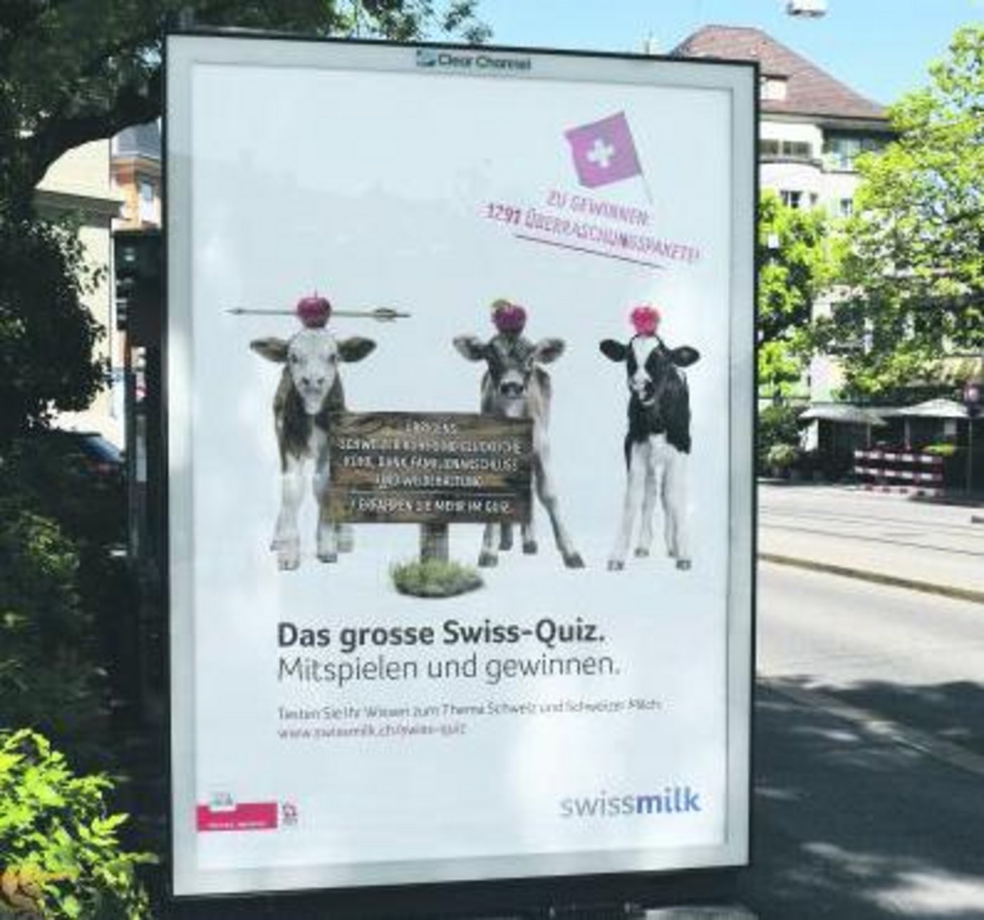 Diese Werbung der SMP zeigt sehr gut, was sich der Konsument wünscht. Dies driftet immer öfter mit der digitalisierten Realität auf den Bauernhöfen auseinander. (Bild dj)