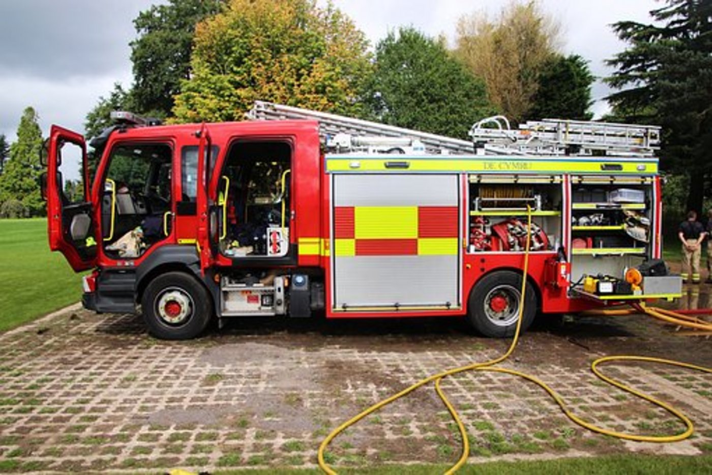 Bei dem Ammoniakaustritt gestern in Othmarsingen AG mussten die Feuer- und Chemiewehr ausrücken. (Bild/Pixabay)