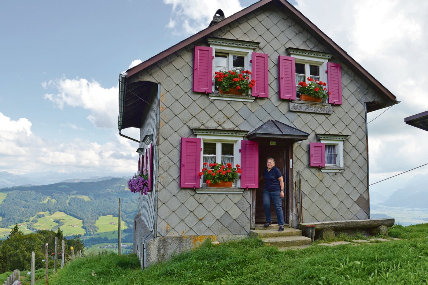 Während 20 Jahren war diese Alphütte das Sommerdomizil für Marie und Karl Brander.