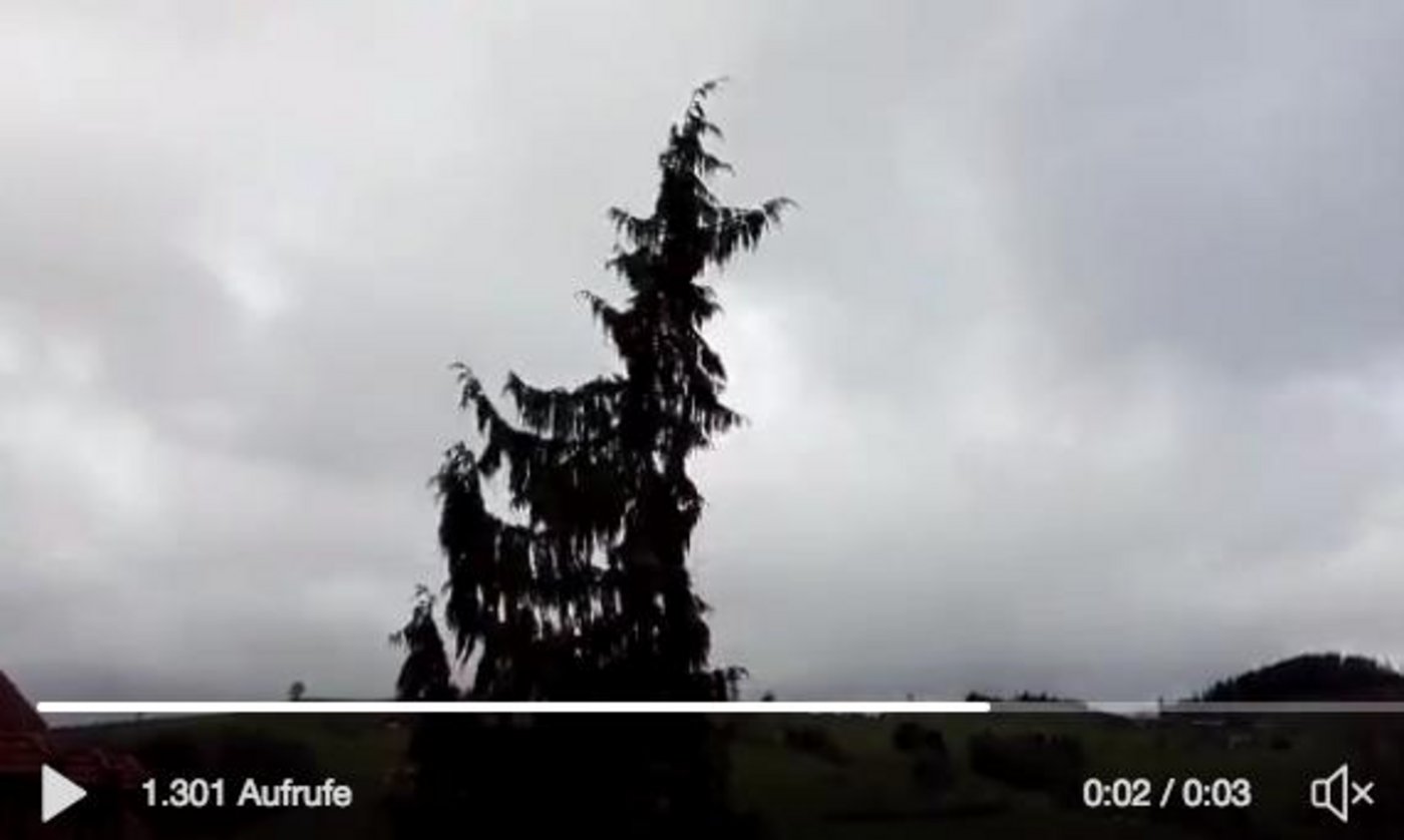 (Screenshot SRF Meteo)
