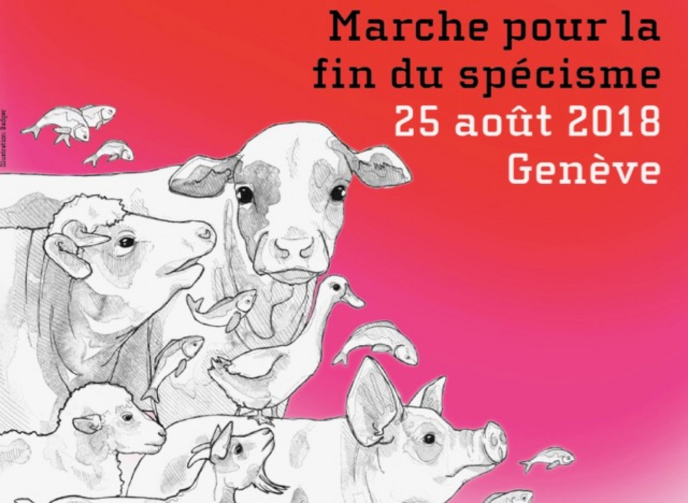 Mit diesem Flyer wurde für die Demonstration geworben. (Bild zVg)