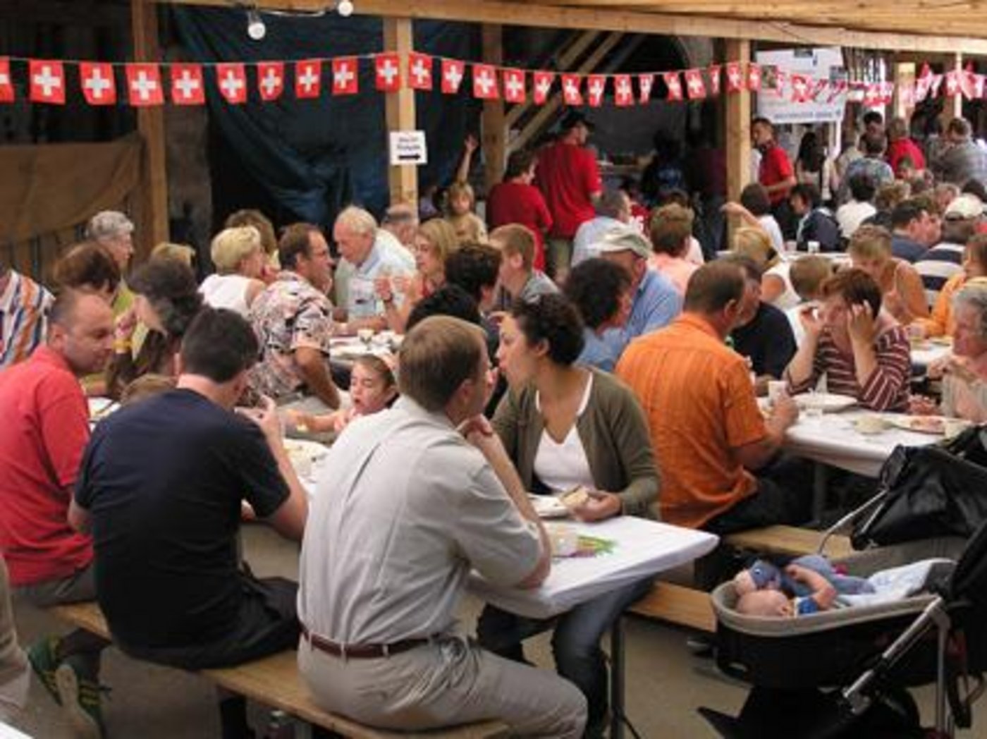 Engagierte Bauernfamilien, welche bereit sind, einen 1. August-Brunch durchzuführen, sind gefragt! (Bild lid) 