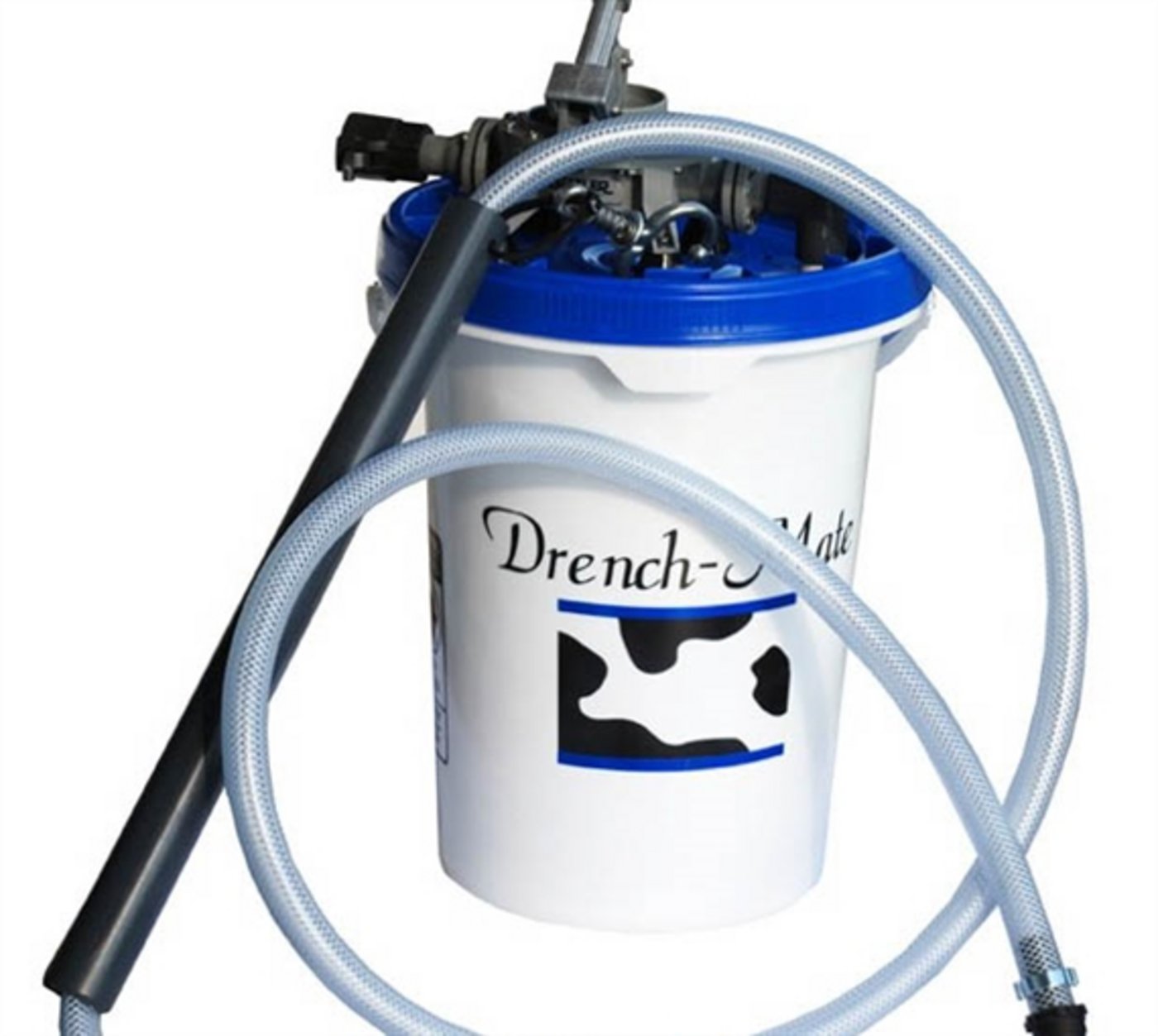  Ein Drenchgerät wie im Bild wird veterinärmedizinisch benutzt, um dehydrierte Tiere zu tränken, im Schauwesen aber zuweilen missbraucht, um der Kuh mehr Volumen zu geben. (Symbolbild zVg)