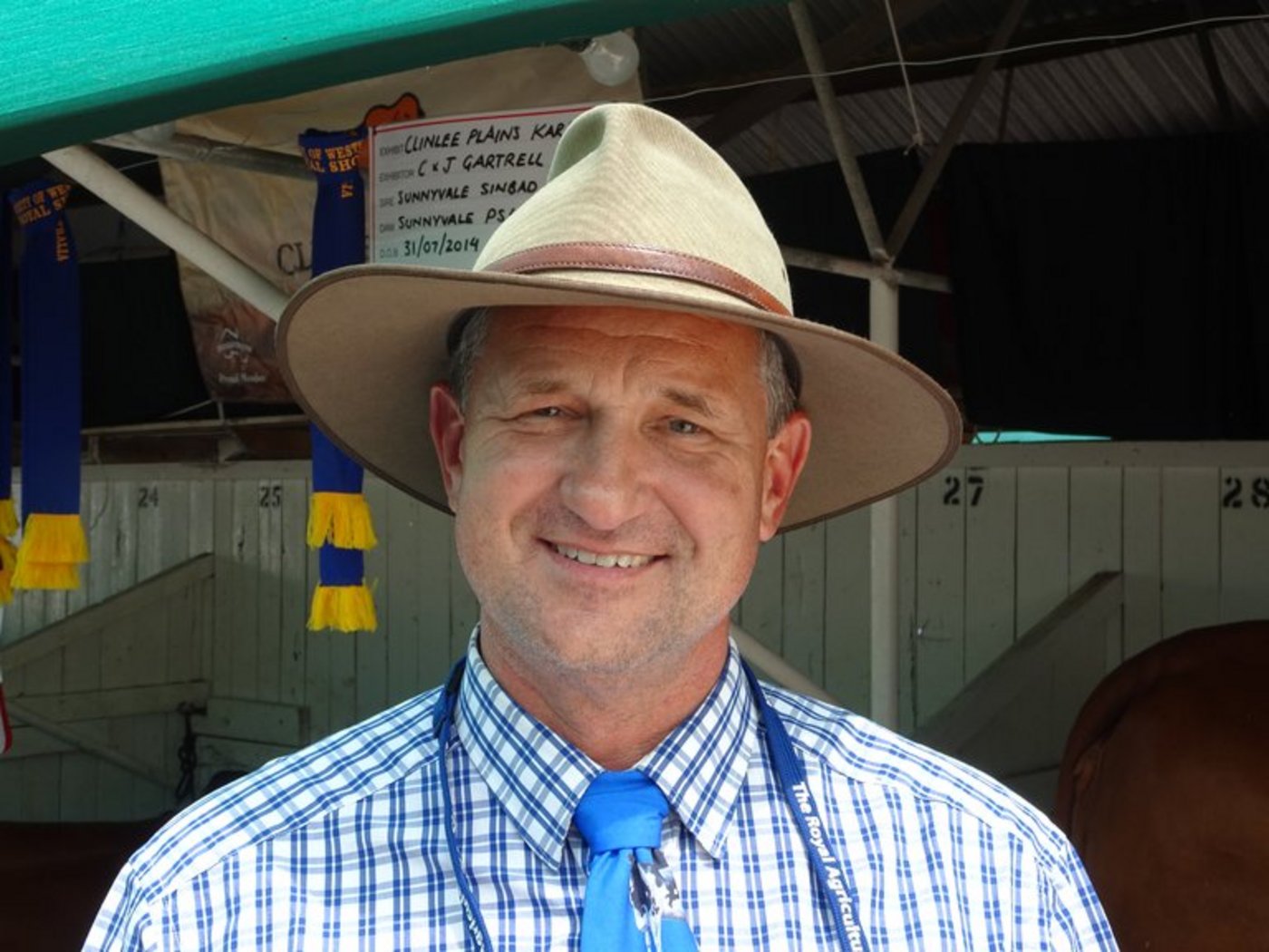 Andrew Williams arbeitet bei der Royal Agricultural Society in Perth. (Bild mr)