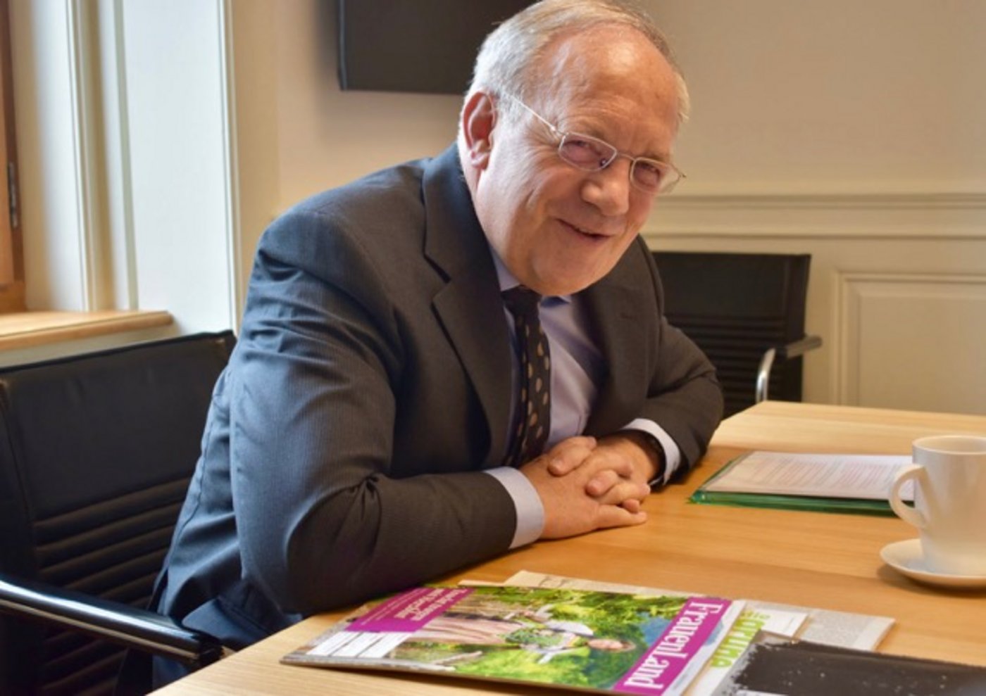 Um «punkto Wohlstand an der Spitze zu bleiben, brauchen wir die offeneren Märkte», sagt der Wirtschaftsminister im Interview mit der BauernZeitung. (Bild Lara Aebi)