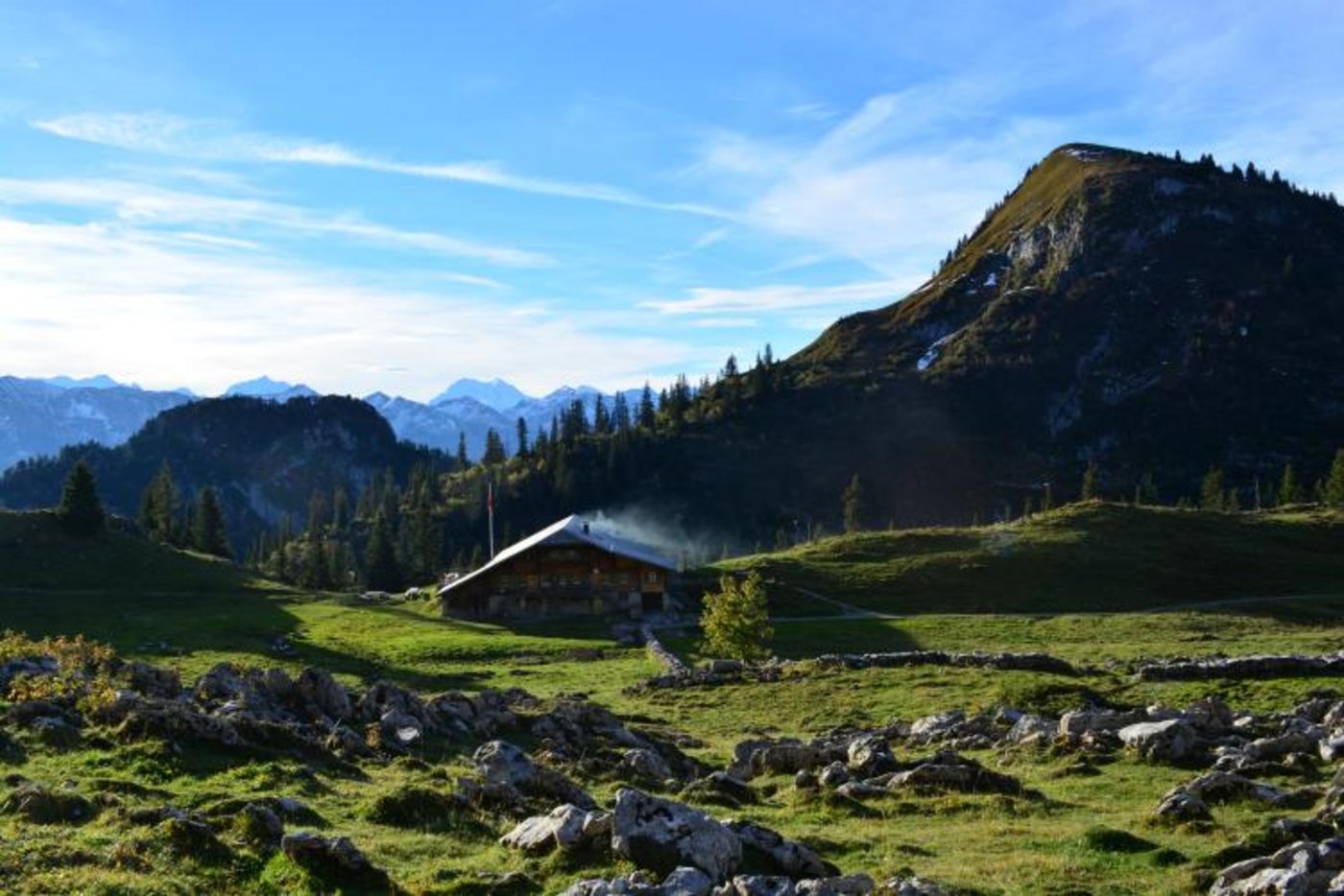 Berggasthaus Oberstockenalp. (Bild Vreni und Werner Bühler)