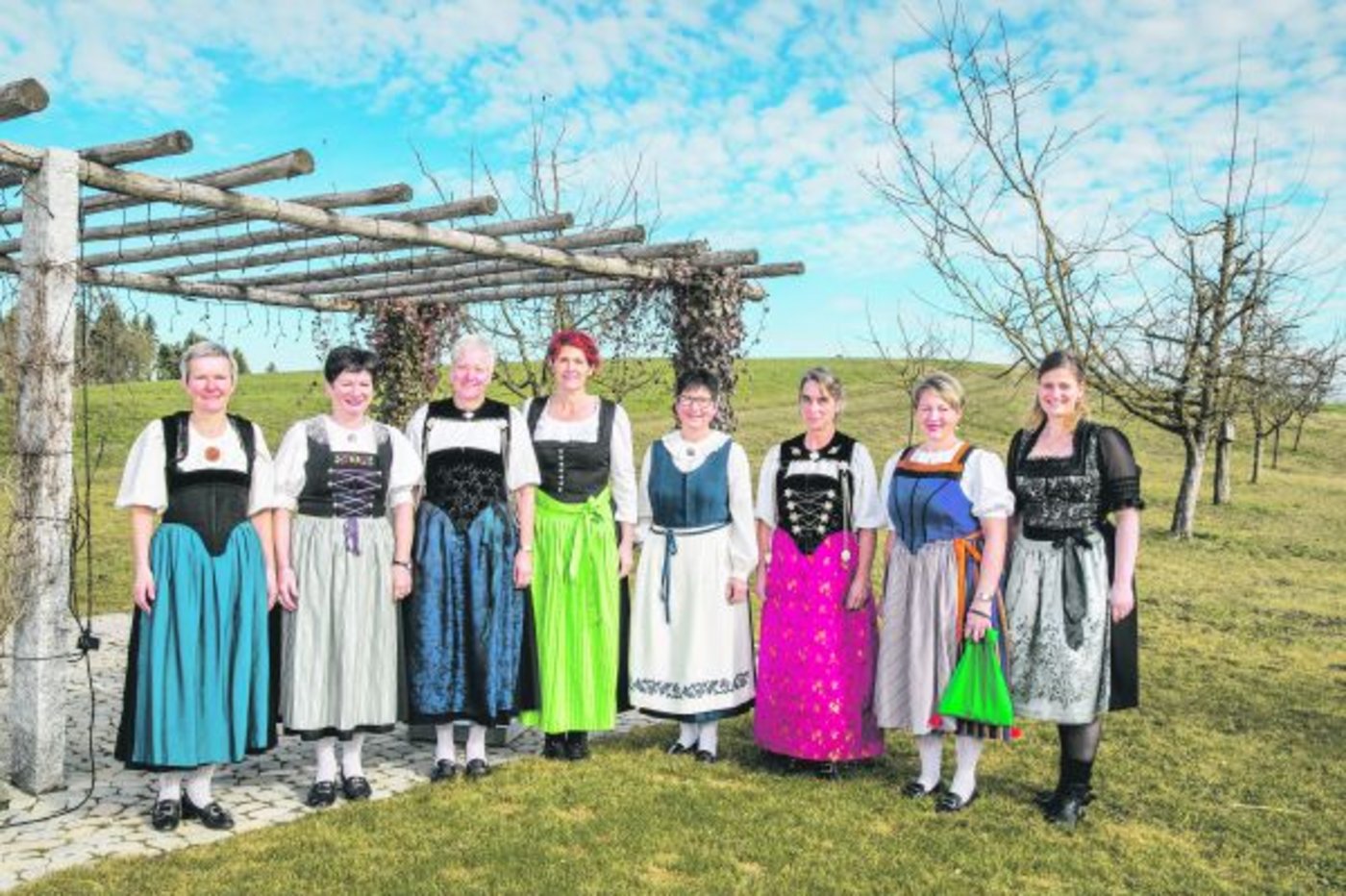Bäuerinnen und Landfrauen der «Auftischet». (Bild zVg)