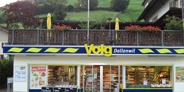 Volg macht mehr Umsatz trotz weniger Verkaufsläden. (Bild Volg)