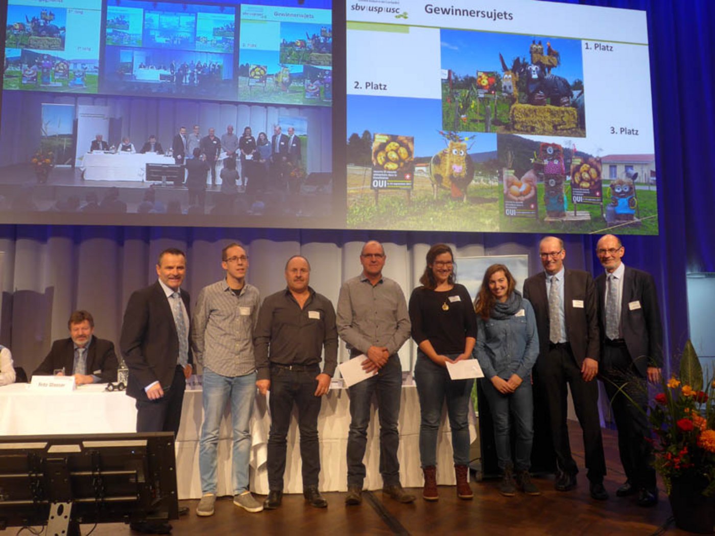 Werbebotschafter: Die Produzenten der besten Landschaftssujets wurden ausgezeichnet. (Bild akr)