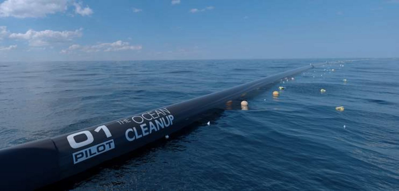 Das Projekt des Holländers soll die Ozeane säubern. (Bild The Ocean Cleanup)