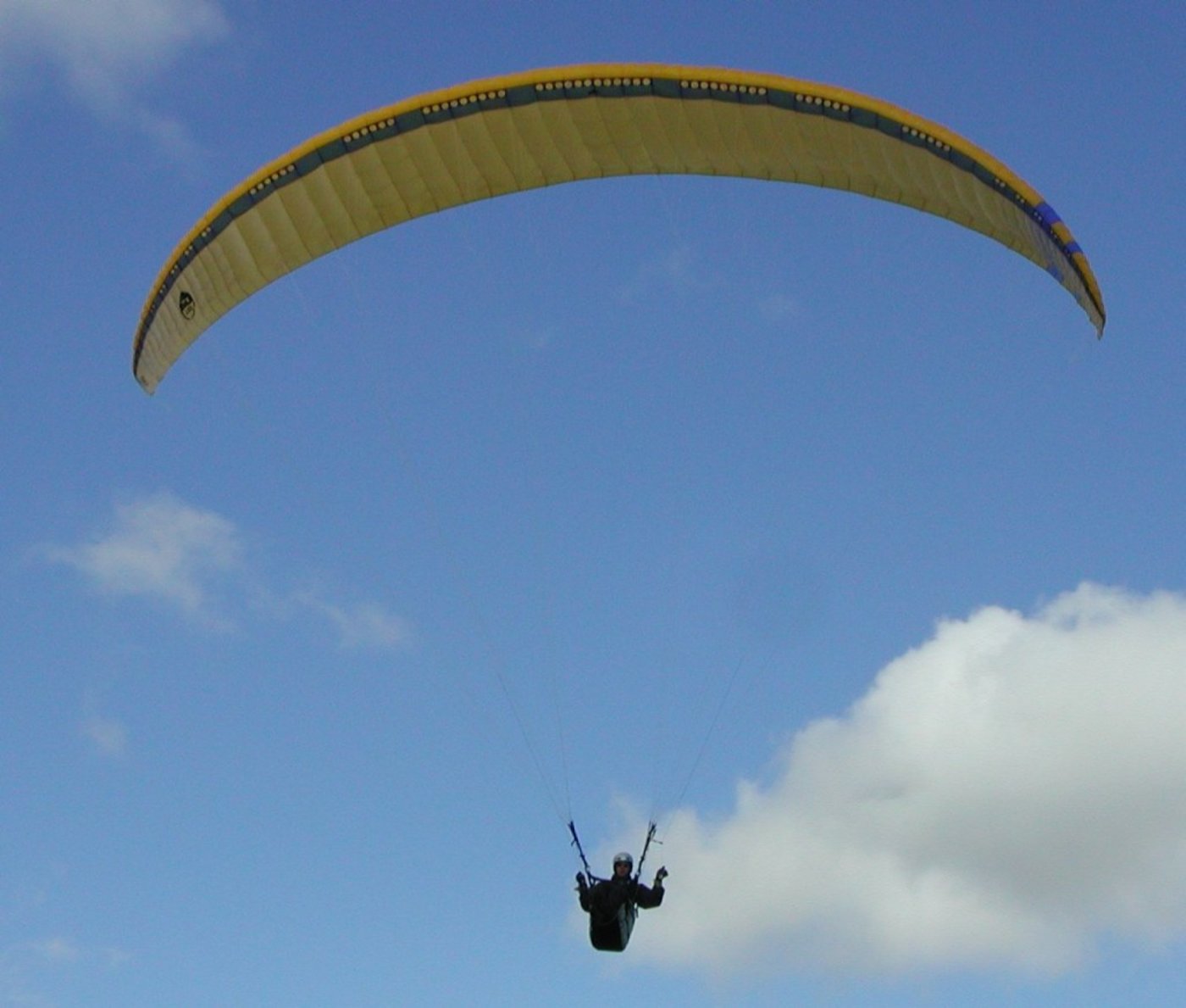 Gleitschirmfliegen will gelernt sein. (Symbolbild Wikipedia)