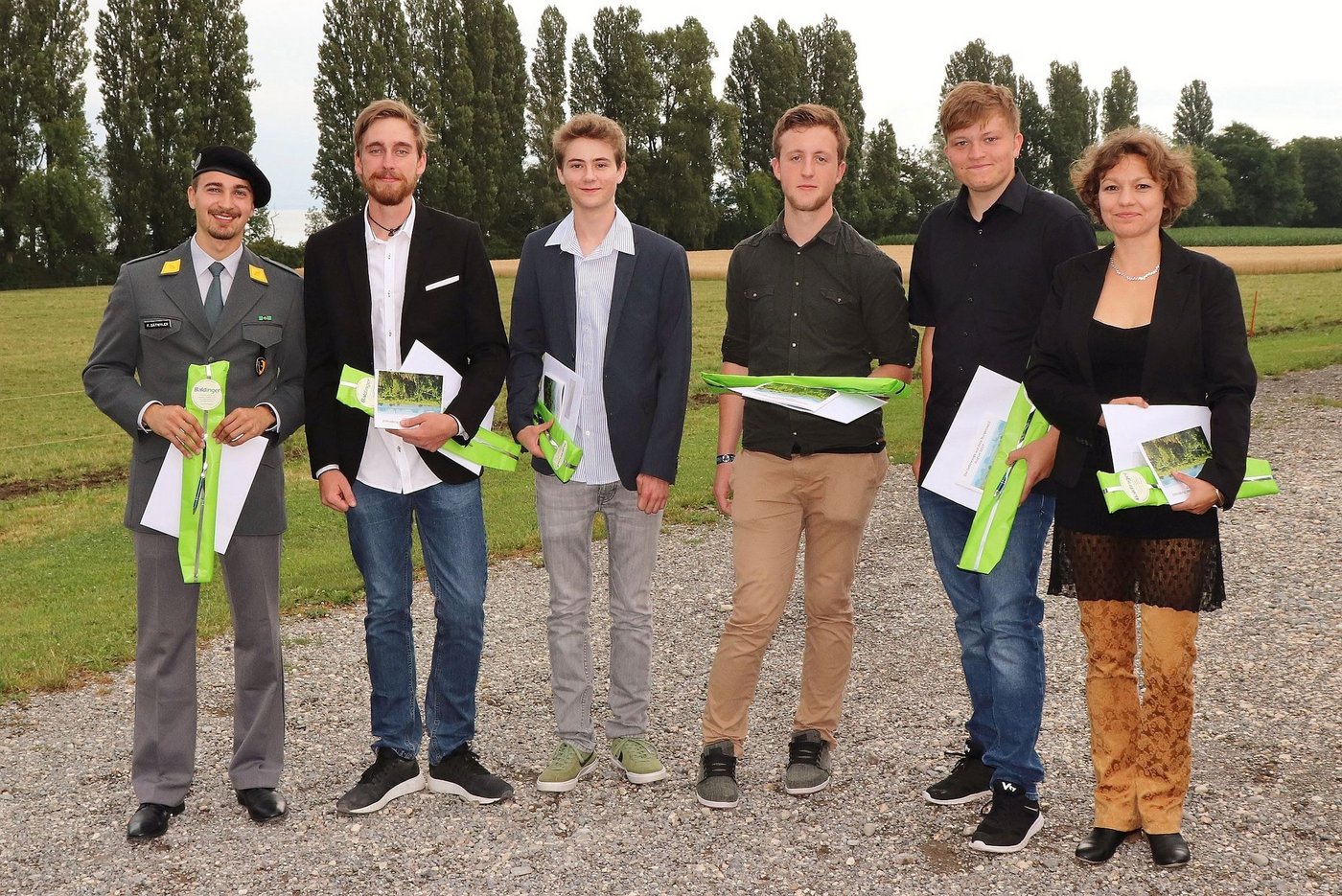 Die Weintechnollogen des Jahrganges 2018 (Bild zVg)