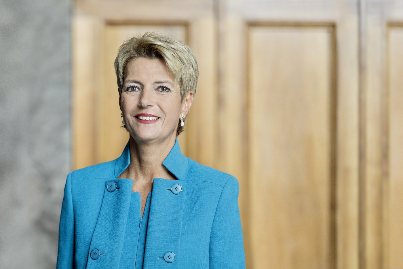 Gilt als Kronfavoritin auf die Nachfolge von Johann Schneider-Ammann: Die St. Galler Ständerätin Karin Keller-Sutter. (Bild parlament.ch)