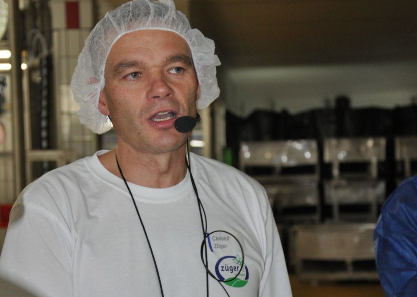 Christof Züger leitet zusammen mit seinem Bruder Martin die Züger Frischkäse AG, die sie vom Vater übernommen haben. (Bild: Nadine Baumgartner)