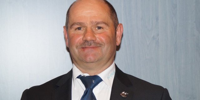 Hans Aebischer, Bösingen ist neuer Präsident des Zuchtverbandes Holstein Switzerland. (Bild Josef Jungo)