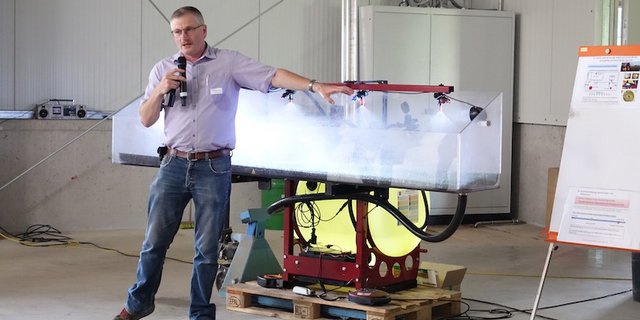 In Fachreferaten und Vorführungen wurde auch die Applikationstechnik behandelt. (Bilder zVg)
