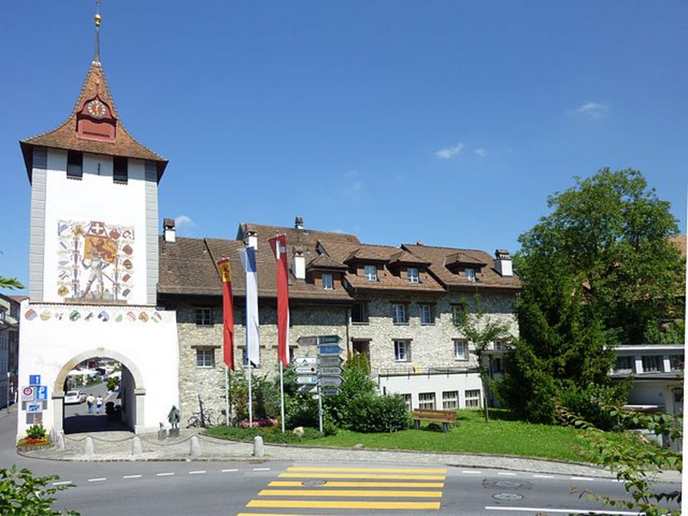 Das Städtchen Sempach gedachte am Sonntag der Schlacht bei Sempach. (Bild Adrian Michael, Wikipedia)