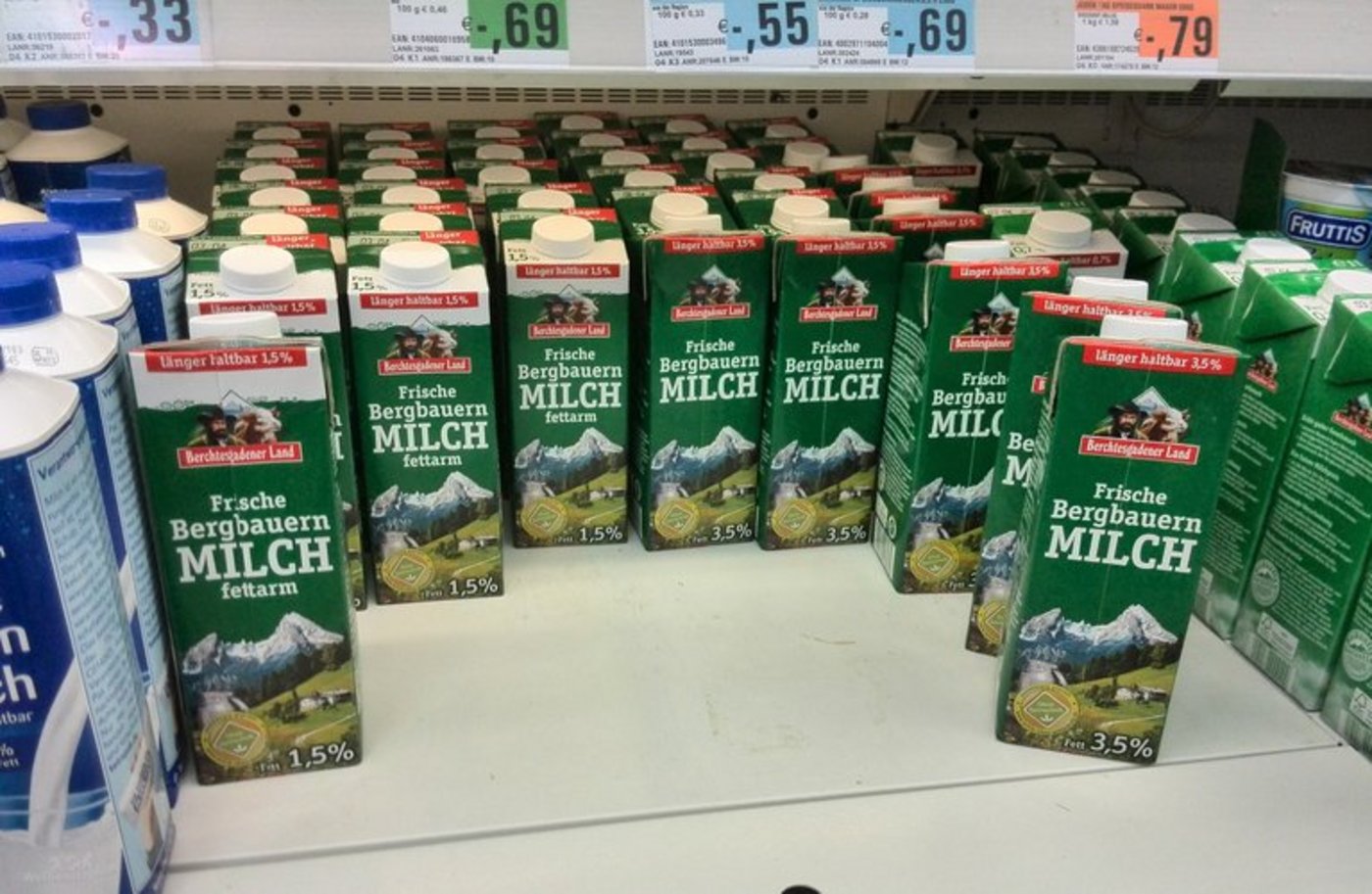 Weniger Geld für die Produzenten gab's in den ersten Monaten 2019. (Symbolbild/lid)