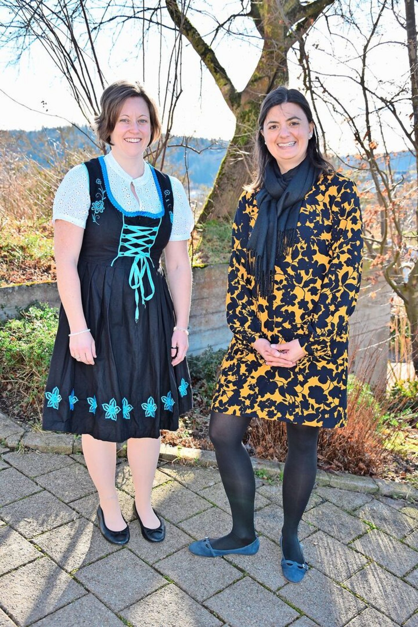 Die Thurgauerinnen Jasmin Rechsteiner aus Braunau (links) und Karin Götsch aus Wäldi.