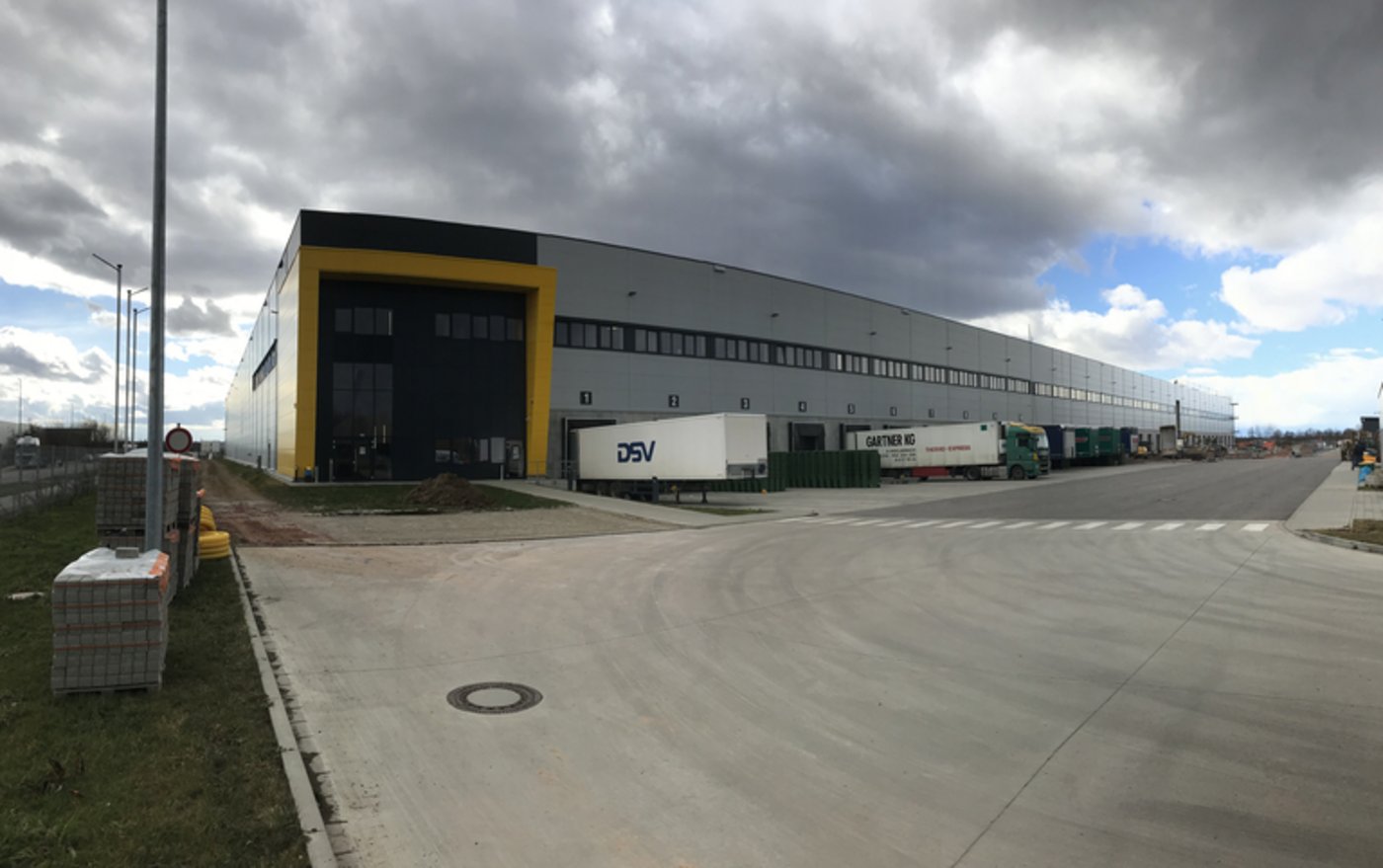 Das Logistik-Zentrum in Lahr. (LahrLogistics)