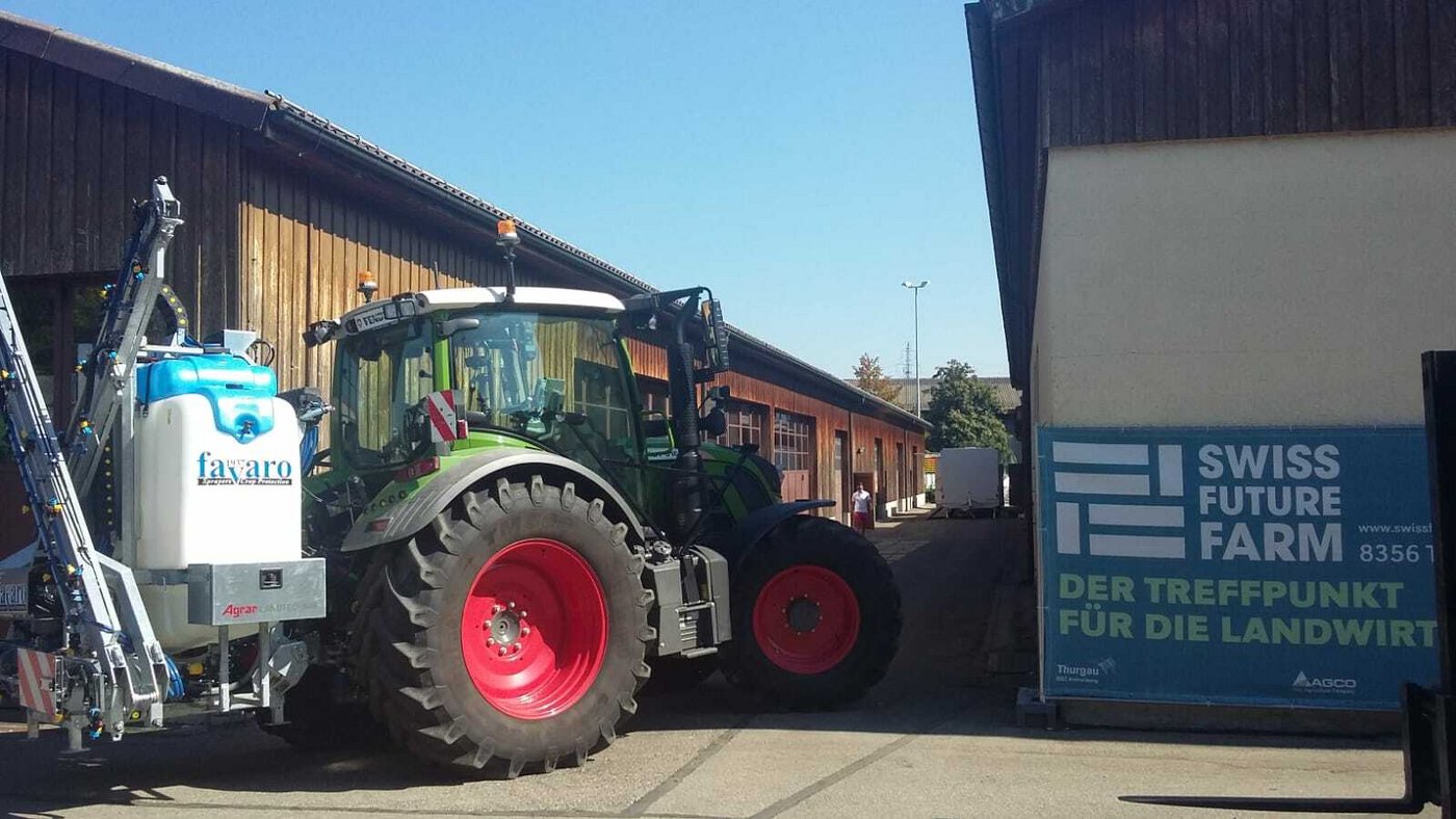 Die Swiss Future Farm soll auch ein Treffpunkt für Landwirte sein.