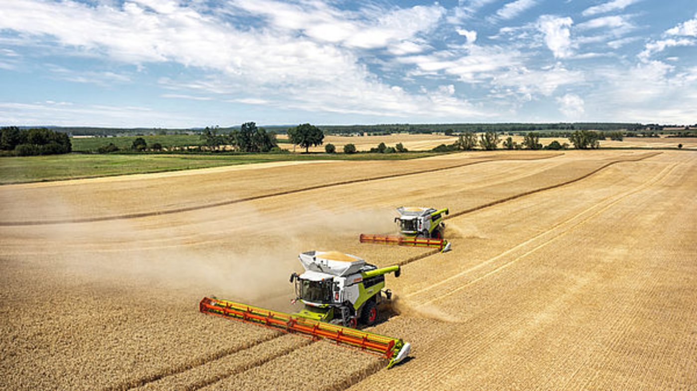 Für das aktuelle Geschäftsjahr 2020 rechnet Claas trotz regionaler Unsicherheiten mit einer stabilen Entwicklung auf den globalen Landtechnikmärkten. (Bild Claas)