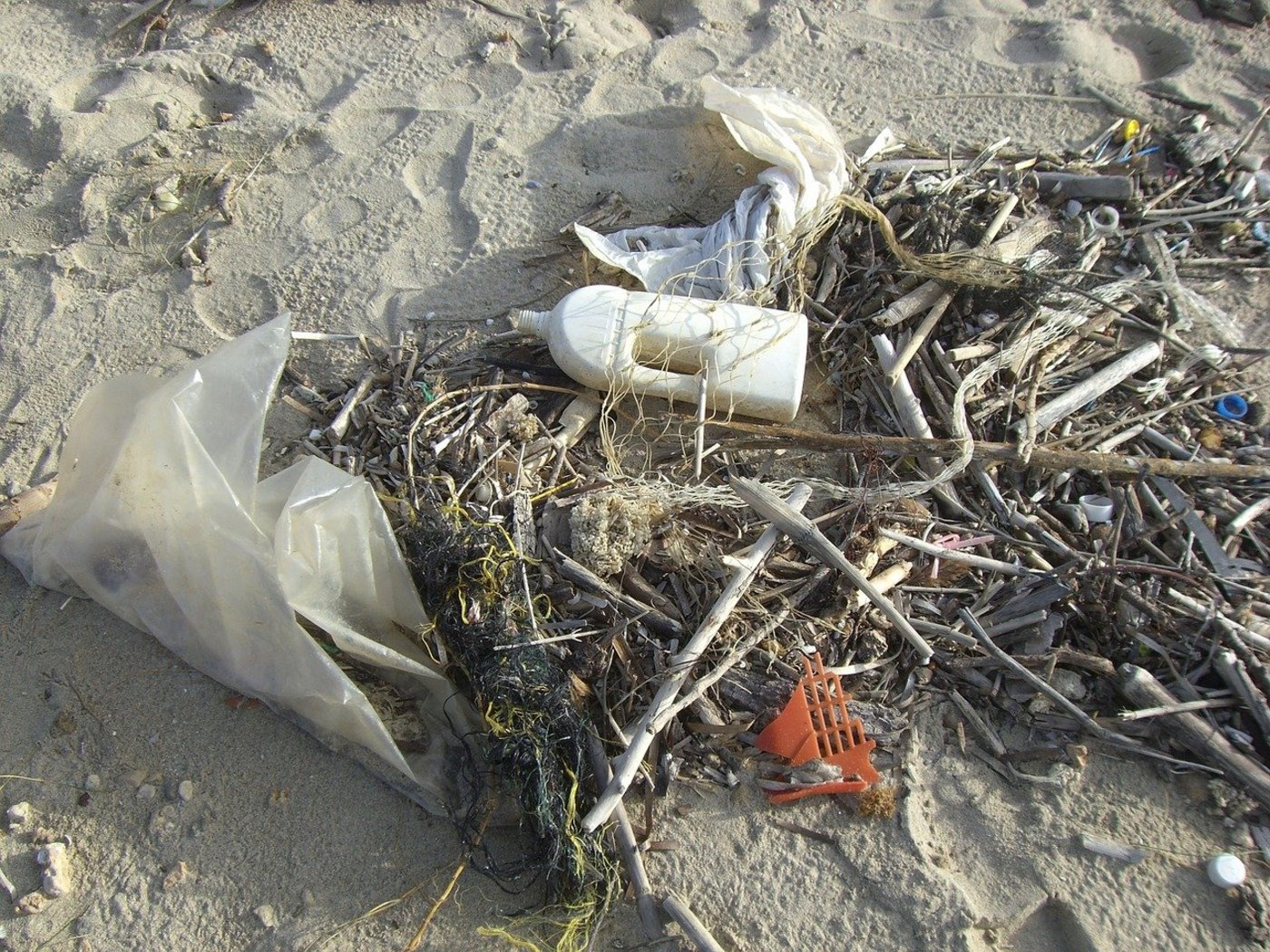 Plastik an und in den Weltmeeren ist ein riesiges Problem. (Bild Pixabay)